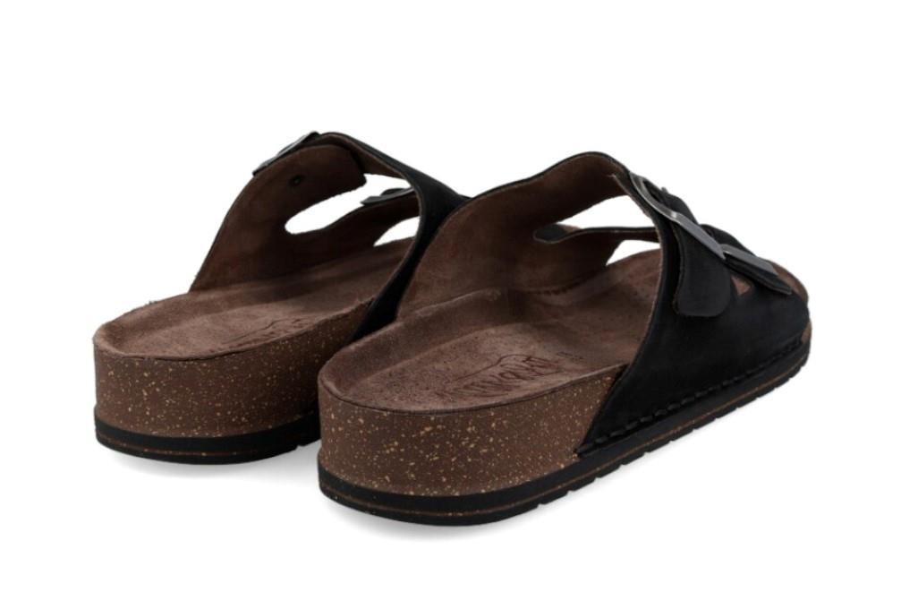 Sandalias bio Walk & Fly Oslo 7447 50050 para hombre en negro