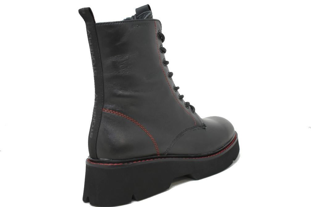 Botines con cordones Stonefly TESSA 6 en negro para mujer- Botines militares