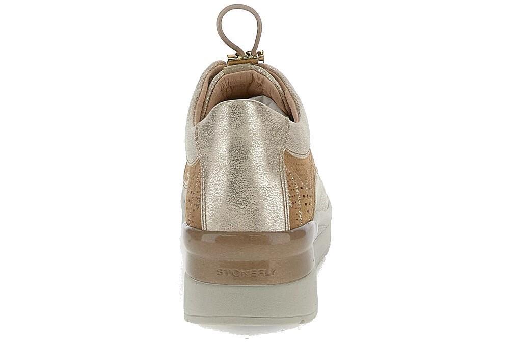 Zapatillas deportivas Stonefly CREAM 38 en marrón para mujer.