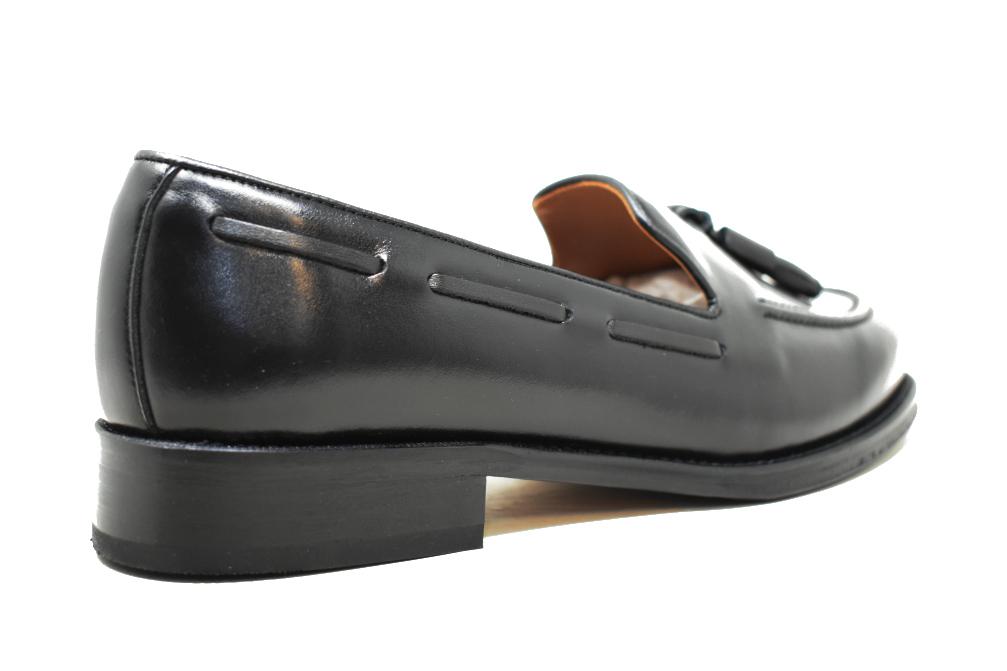 Zapatos Castellanos Paco Cantos 6576 negro para hombre- Zapatos de vestir