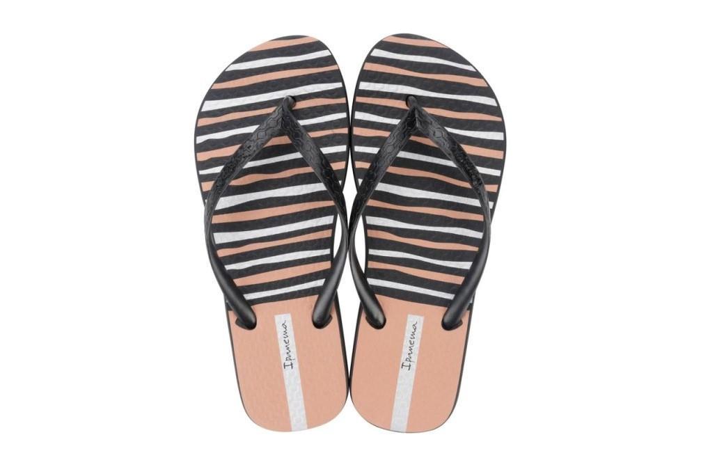 Chanclas de dedo Ipanema Classica Happy XII Fem en negro para mujer