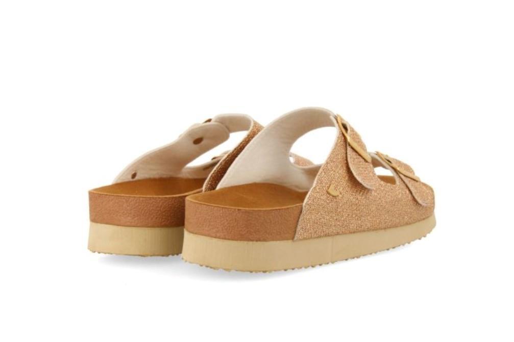 Sandalias bio Gioseppo Margate 71441 en oro para mujer