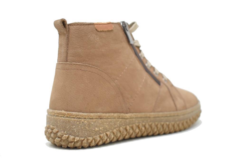 Botines deportivos Erase 4024 en taupe para mujer