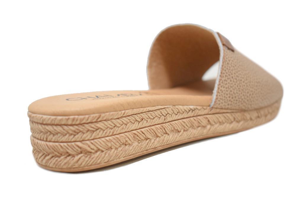 Zueco Chamby 251 en taupe para mujer