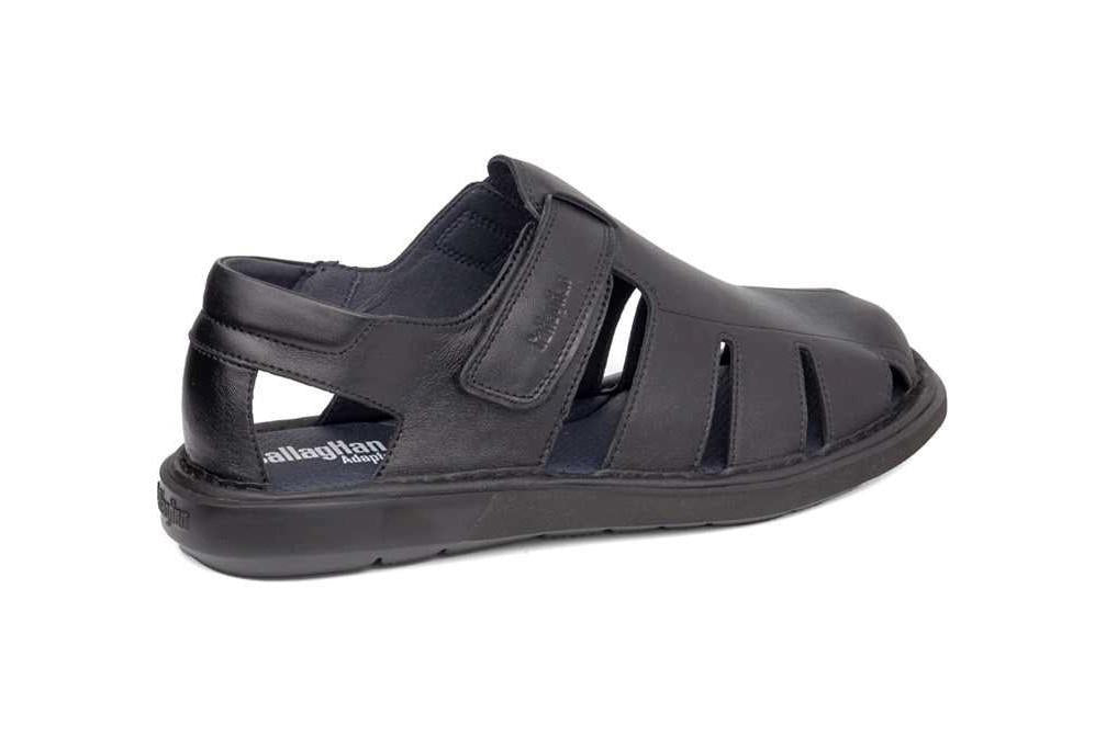 Sandalias cangrejeras Callaghan 92311Lebanpara hombre en negro