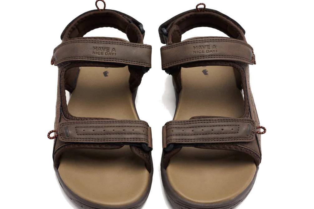 Sandalias Californianas Gioseppo Eirco 69211 Marrón con Cierres Ajustables para hombre