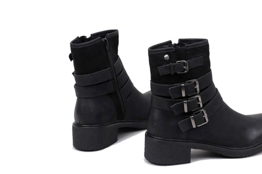 Botines Isteria 22222 en negro para mujer