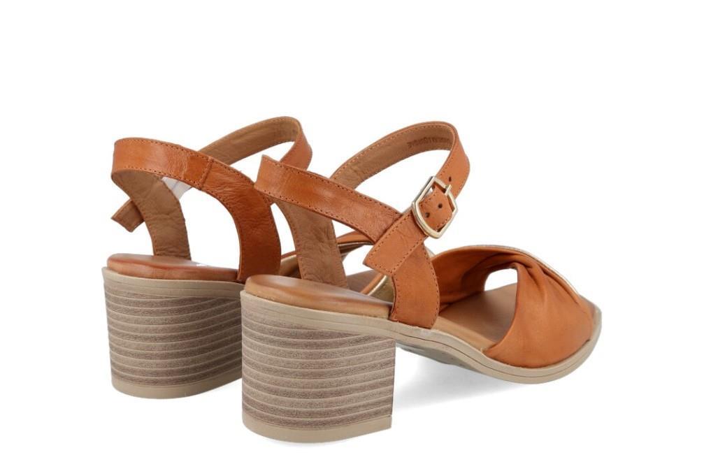 Sandalias de tacón Walk & Fly 21-501 en cuero para mujer