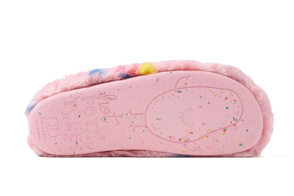 Zapatillas de casa pelo  Hot Potatoes SANDWELL 76925 en rosa