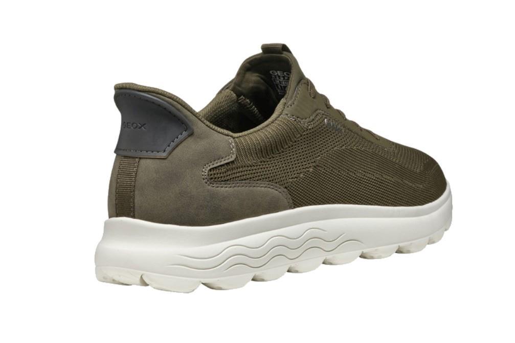 Zapatillas Geox spherica plus en verde para hombre
