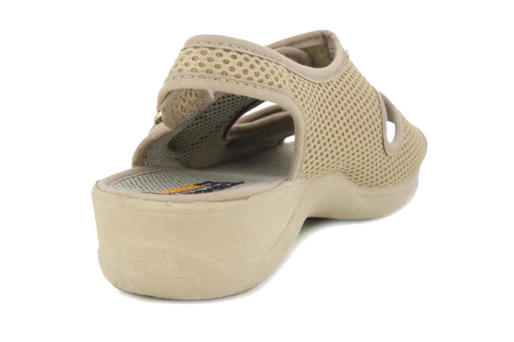 Sandalias Doctor Cutillas 21739 Rejilla Beige Mujer | Cómodas, Transpirables y Ajustables