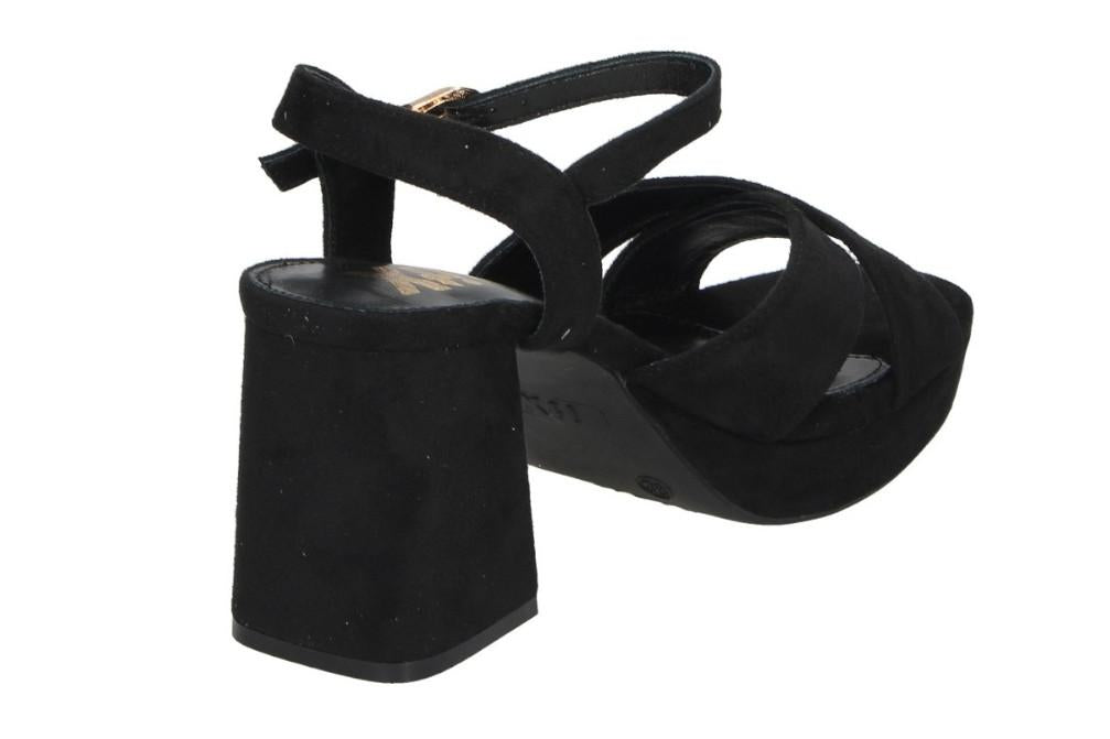 Sandalias de tacón de fiesta XTI 145288 en negro