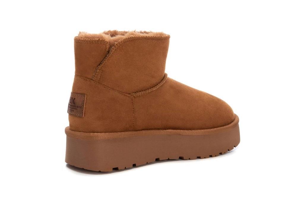 Botin Xti 142197 en camel para mujer