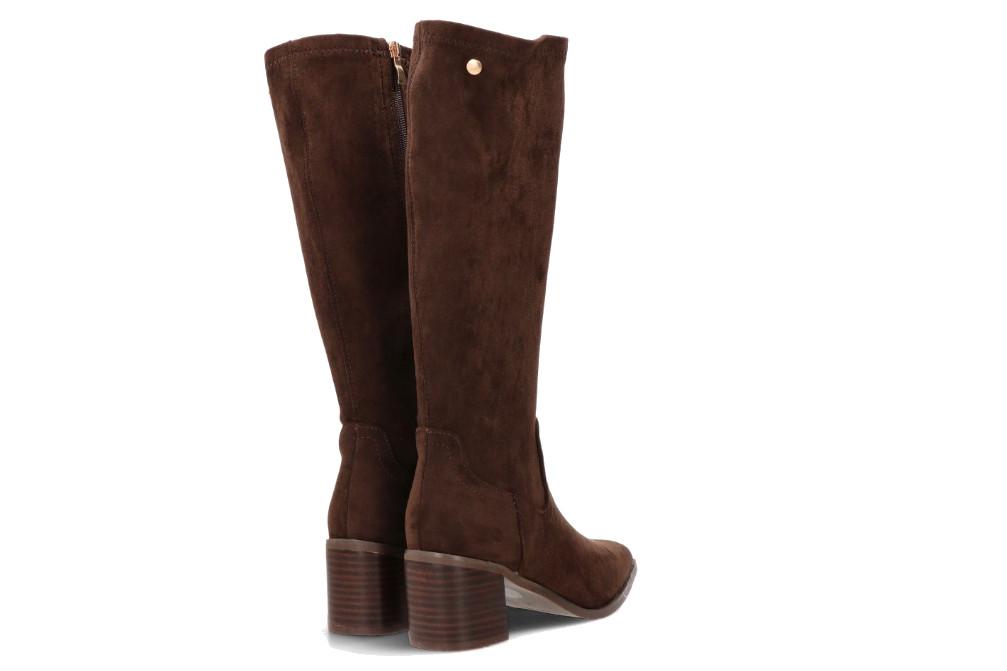 Botas altas con tacón Isteria 580 en color moka