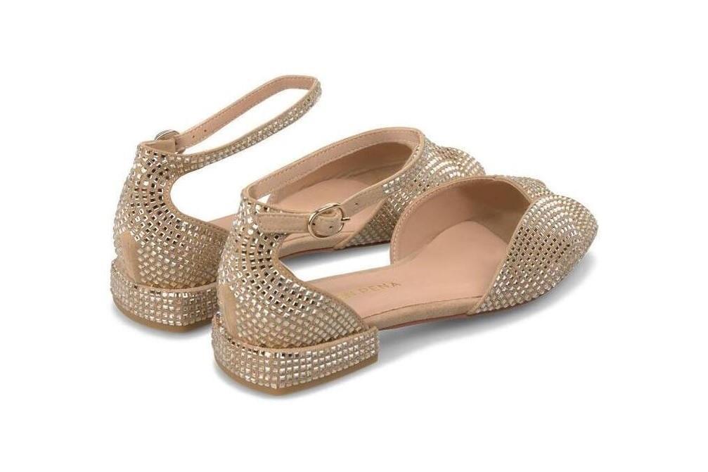 Bailarinas abiertas Alma en pena V2550401 en sand para mujer-Zapatos de fiesta