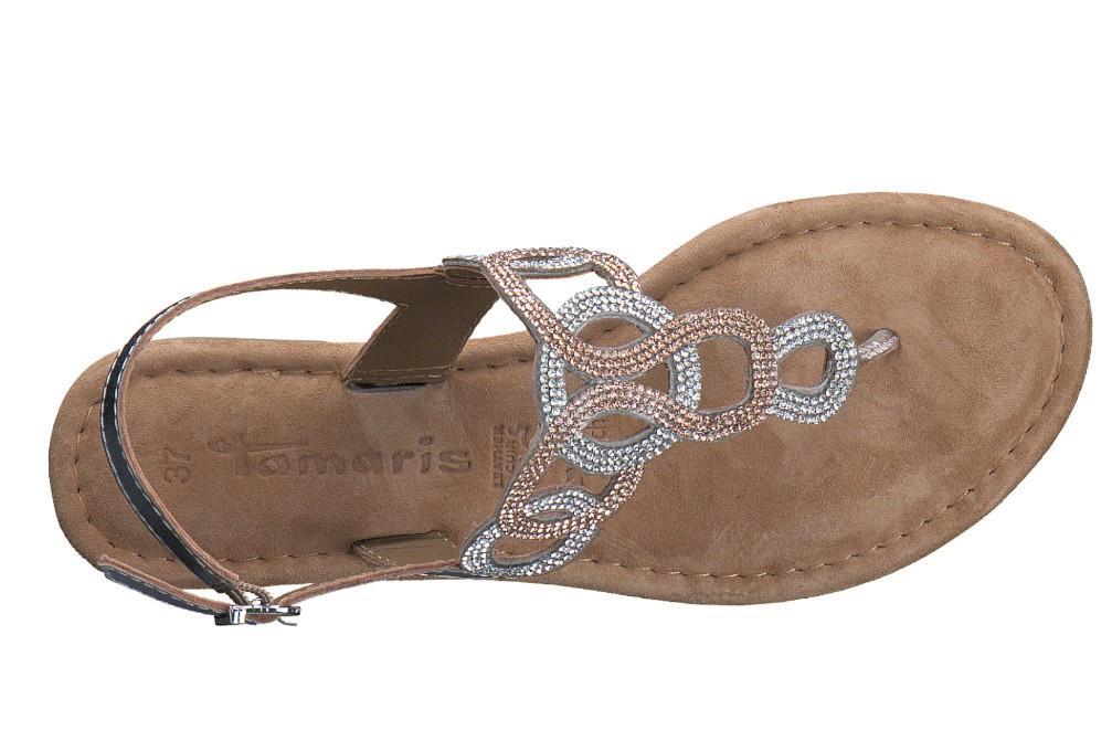 Sandalias Tamaris 28125 en plata para mujer
