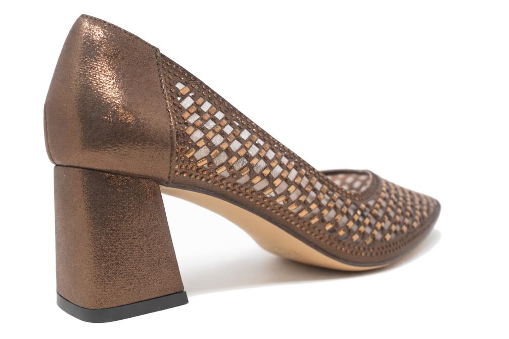 Zapatos de fiesta para mujer MENBUR AM72195 en Bronce