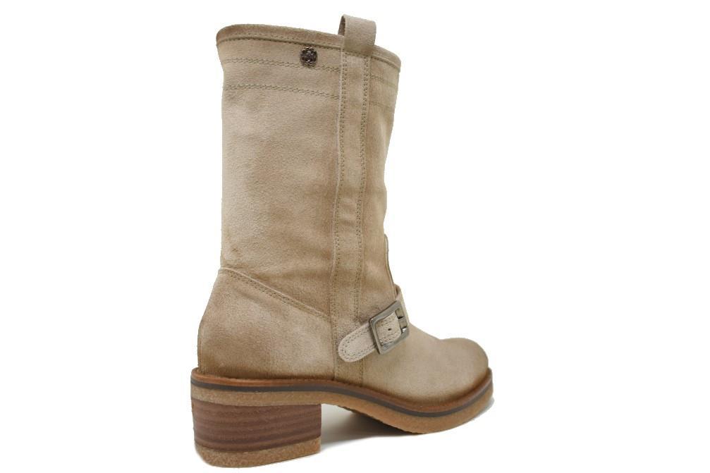 Botines Porronet 4638 en arena para mujer