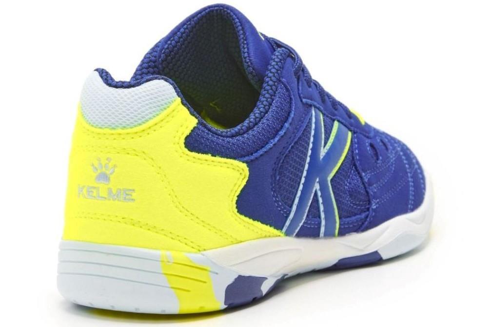 Zapatilla Fútbol Sala Kelme Copa 55257 en azul para hombre