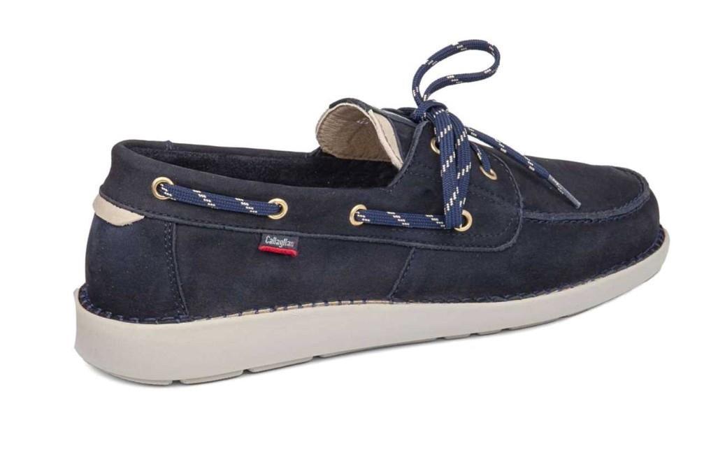 Zapatos náuticos Callaghan 53205 ABNER en azul para hombre
