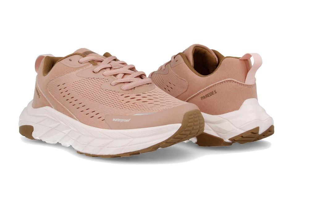 Zapatillas de trekking Paredes Carlet LD25539 en color rosa