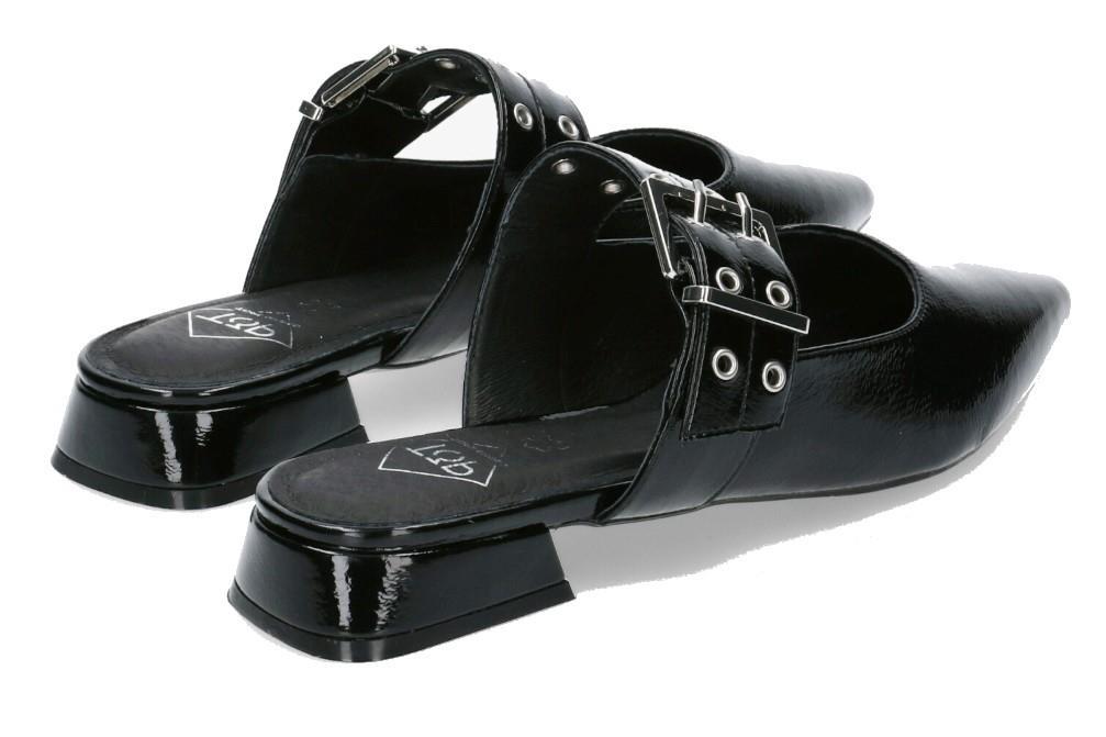 Bailarina destalonada Top 3 Shoes SE25398 en negro para mujer