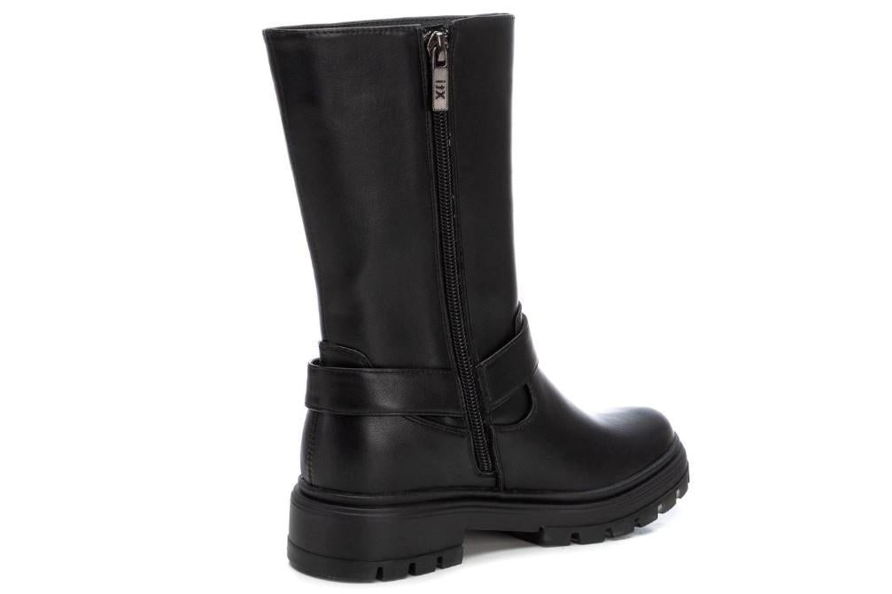 Botas moteras XTI KIDS 150989 en negro para niña