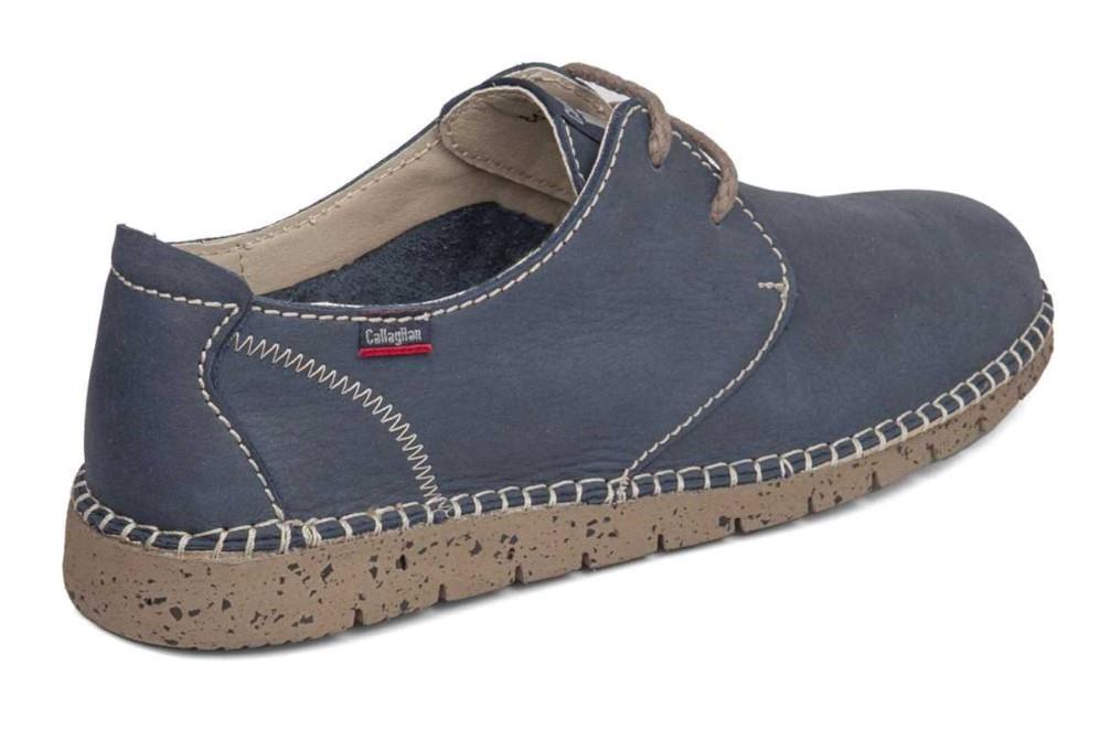 Zapato con cordones Callaghan 84702 Abiatar para hombre azul marino