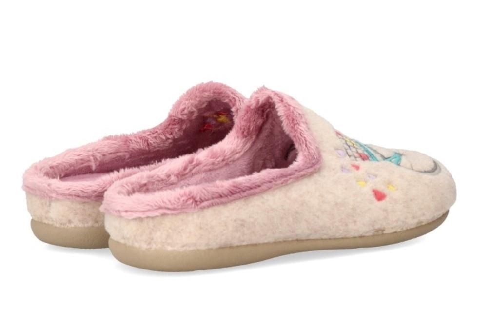 Zapatillas de casa Cabrera 3178 en beige para mujer
