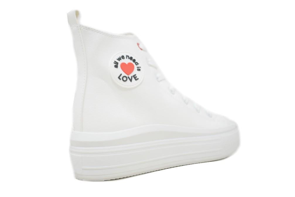 Zapatillas de lona Maraval W0349 en blanco para mujer