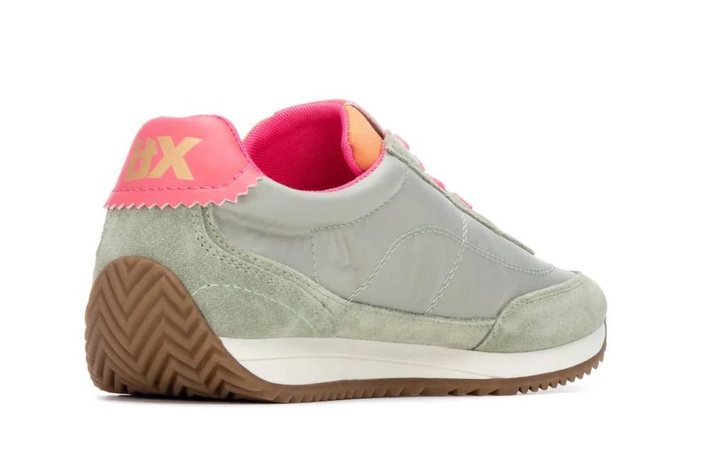 Zapatilla de mujer plana XTI 14520902 textil con cordones casual cómoda verano