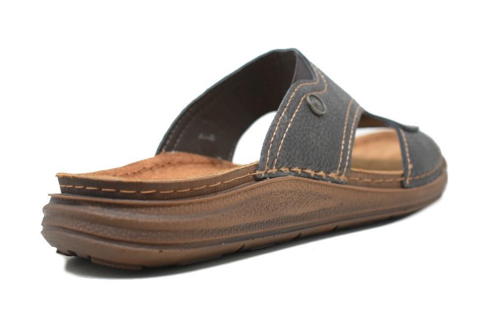 Sandalias cómodas inblu VE000008 en negro para hombre