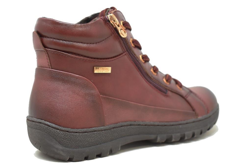 Botines con cordones Coronel Tapiocca T725-15 en burdeos