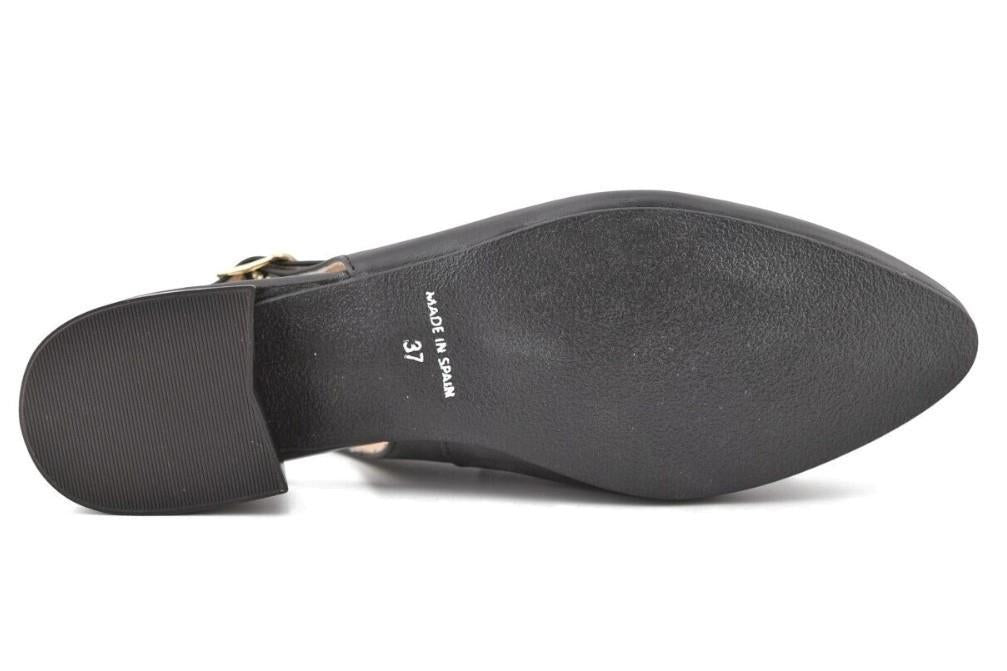 Bailarinas destalonadas Chamby 6039 en negro para mujer