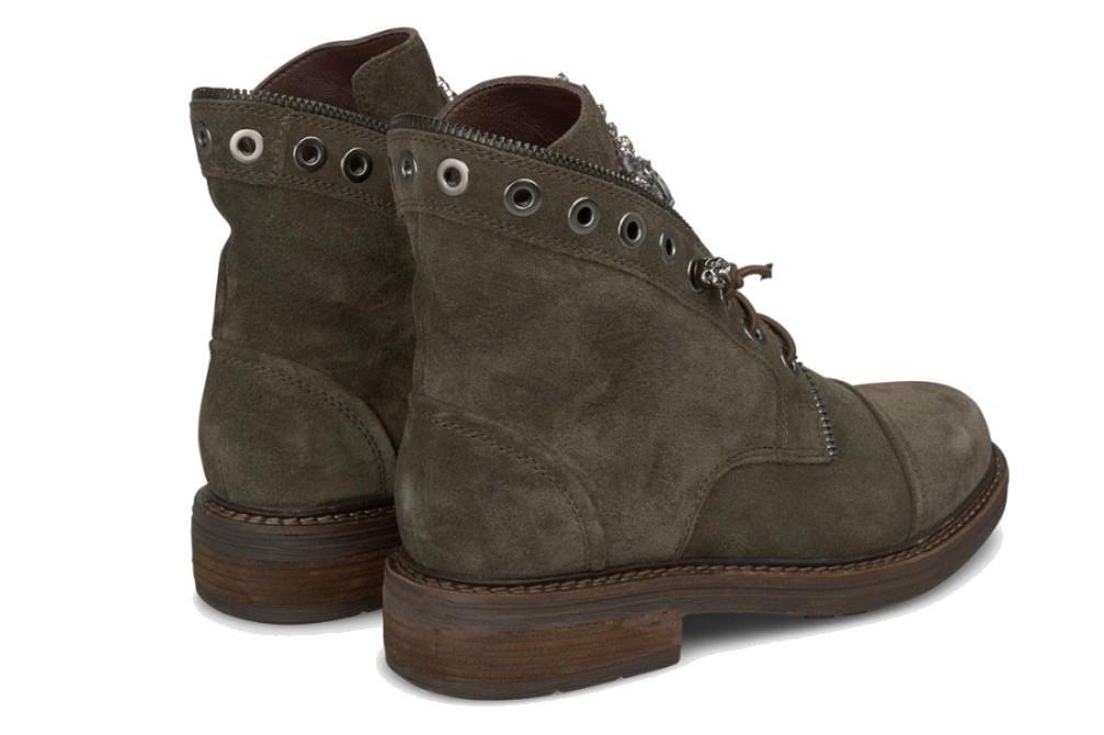 Botines Alma en Pena I240750 en kaki para mujer