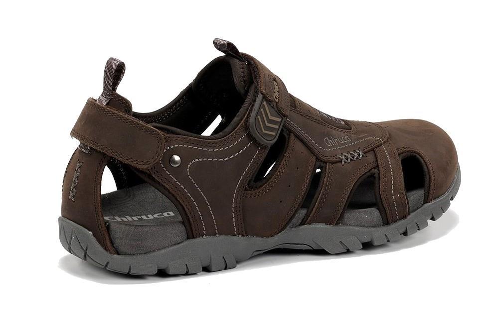 Sandalias cangrejeras Chiruca Brunei 02 en marrón para hombre