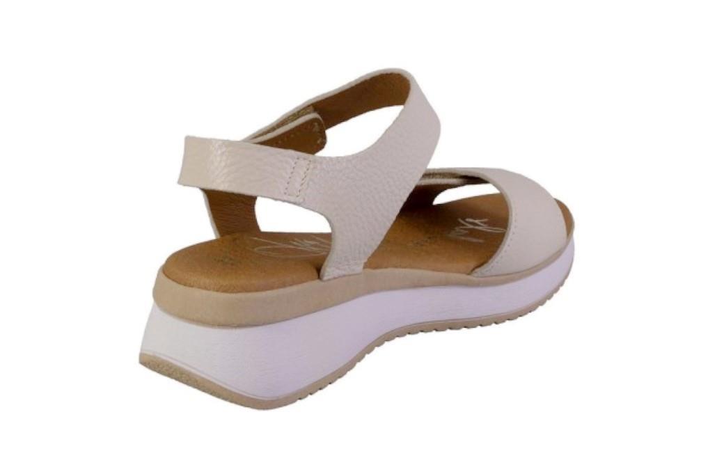 Sandalias Oh! My Sandals Selene 5660 en hielo para mujer