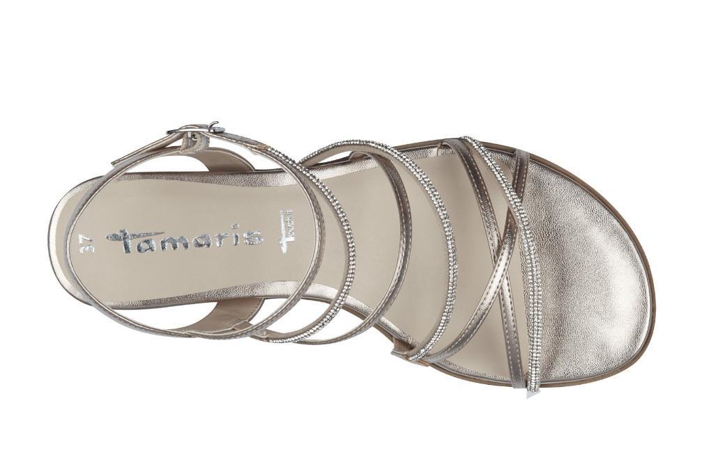 Sandalias Tamaris 1-28103-42 en oro para mujer