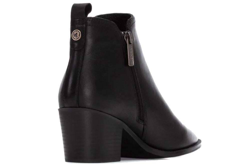 Botines de tacón Carmela 162585 en negro