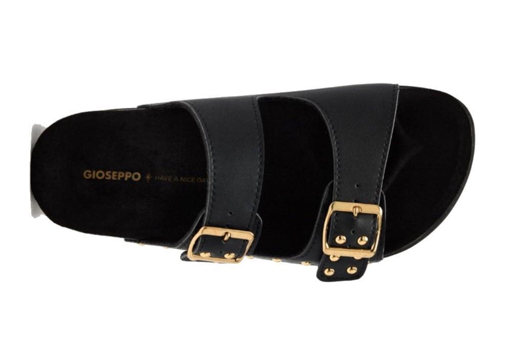 Sandalias bio con tachas Gioseppo TALMADGE 74493 en negro