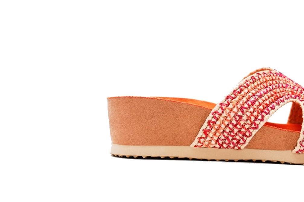 Sandalias con cuña Gioseppo PACIFIC 74474 en naranja para mujer