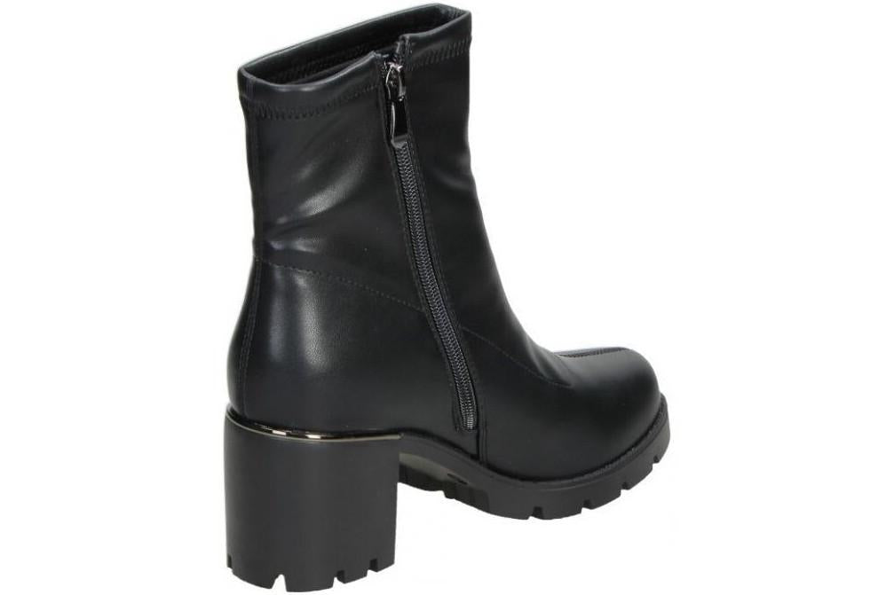 Botines con tacón Isteria 611 en negro