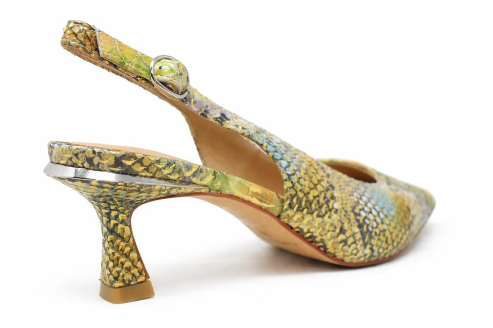 Zapatos de tacón destalonados Alma en Pena V261850 en multicolor – Salón Fiesta, elegantes