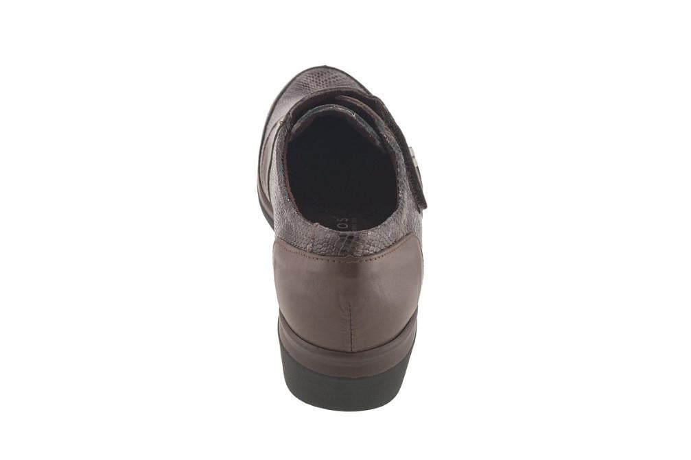 Zapatos cómodos Pitillos 10724 en marrón