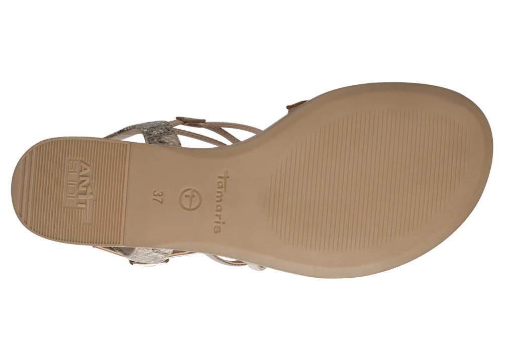 Sandalias planas Tamaris 1-28103-42 en color nude