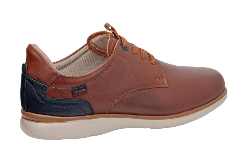 Zapatos con Cordones Callaghan Easy Sun 65000 Marrón para Hombre de Piel