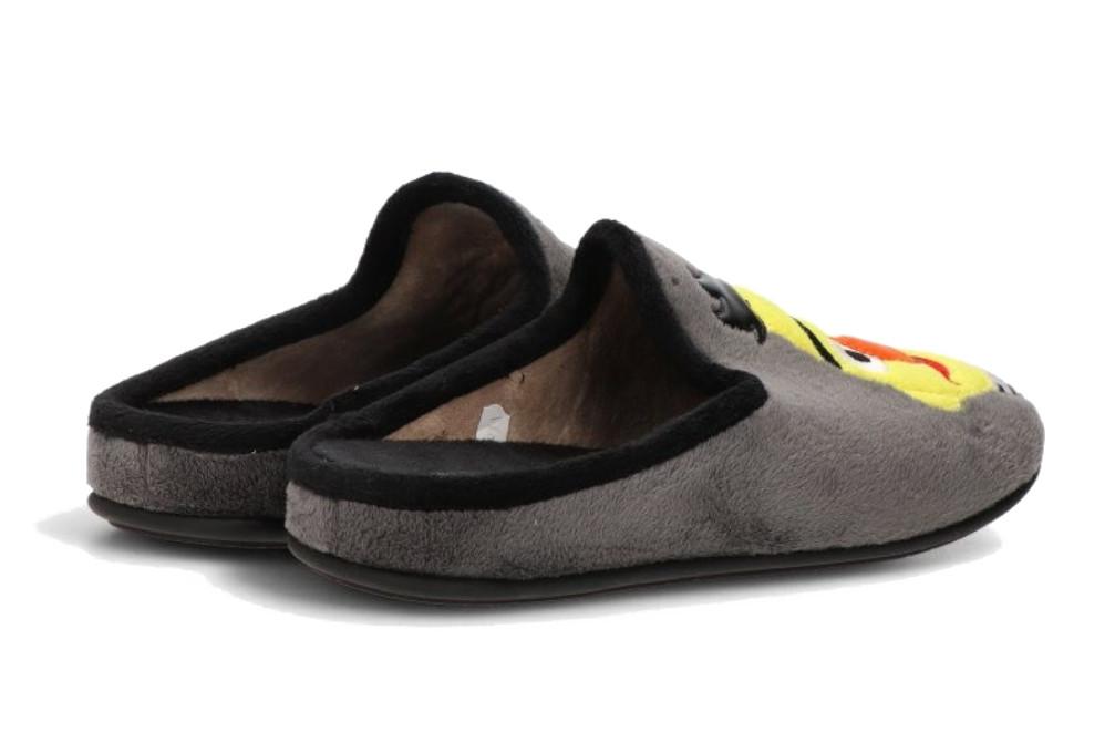 Zapatillas de casa hombre Vulca-Bicha 4817 marengo con dibujos