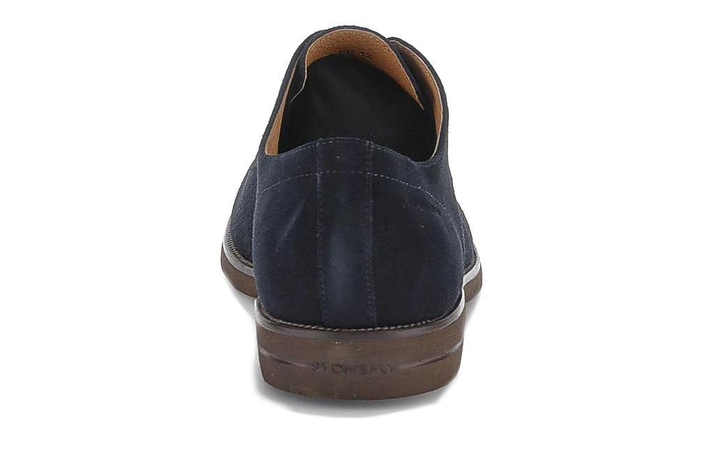 Zapatos con cordones CALVIN 2 Stonefly 223447 zapatos derby en azul marino ante