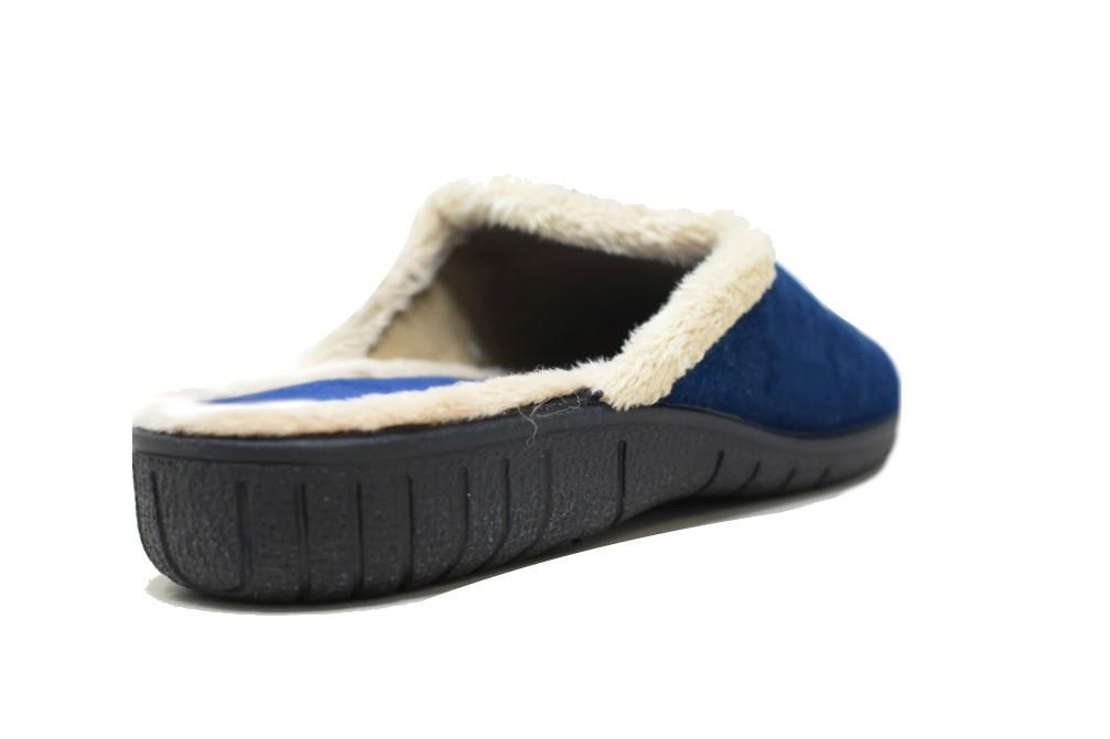 Zapatillas de casa Calusa 934 silueta Minnie en azul para mujer