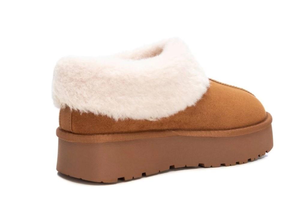 Zapatillas snow XTI 142211 en camel para mujer